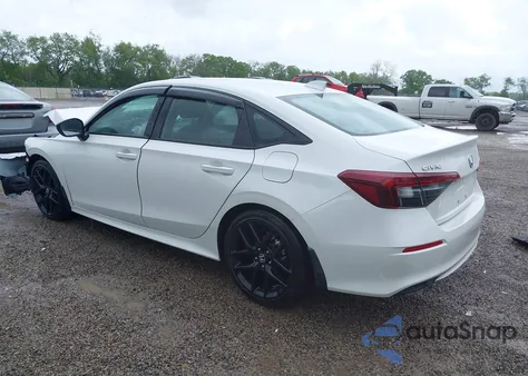 2025 Honda Civic Sport из США, поврежденный, VIN 2HGFE2F5XSH525545